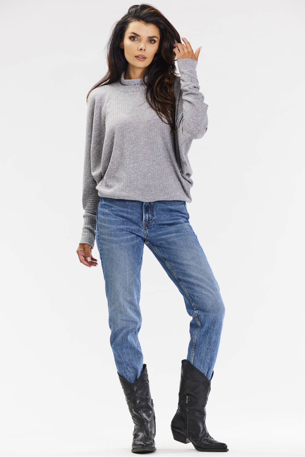 Rollkragenpullover model 200578 awama - Afbeelding 2