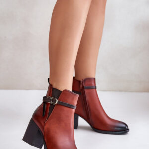 Stiefeletten mit Absatz model 201163 Step in style