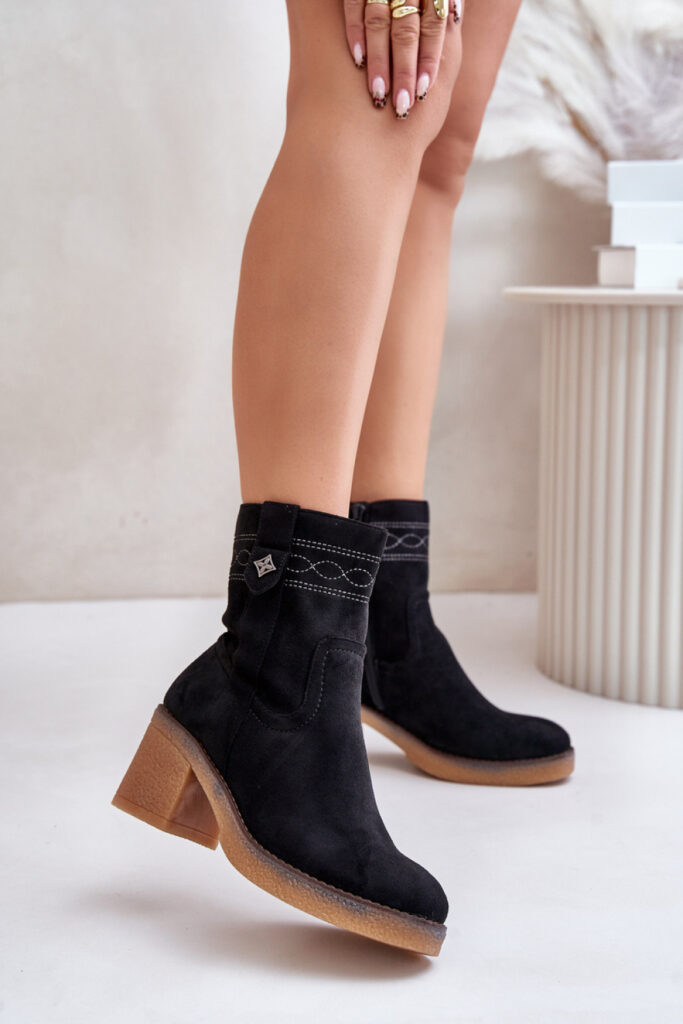 Stiefeletten mit Absatz model 201167 Step in style
