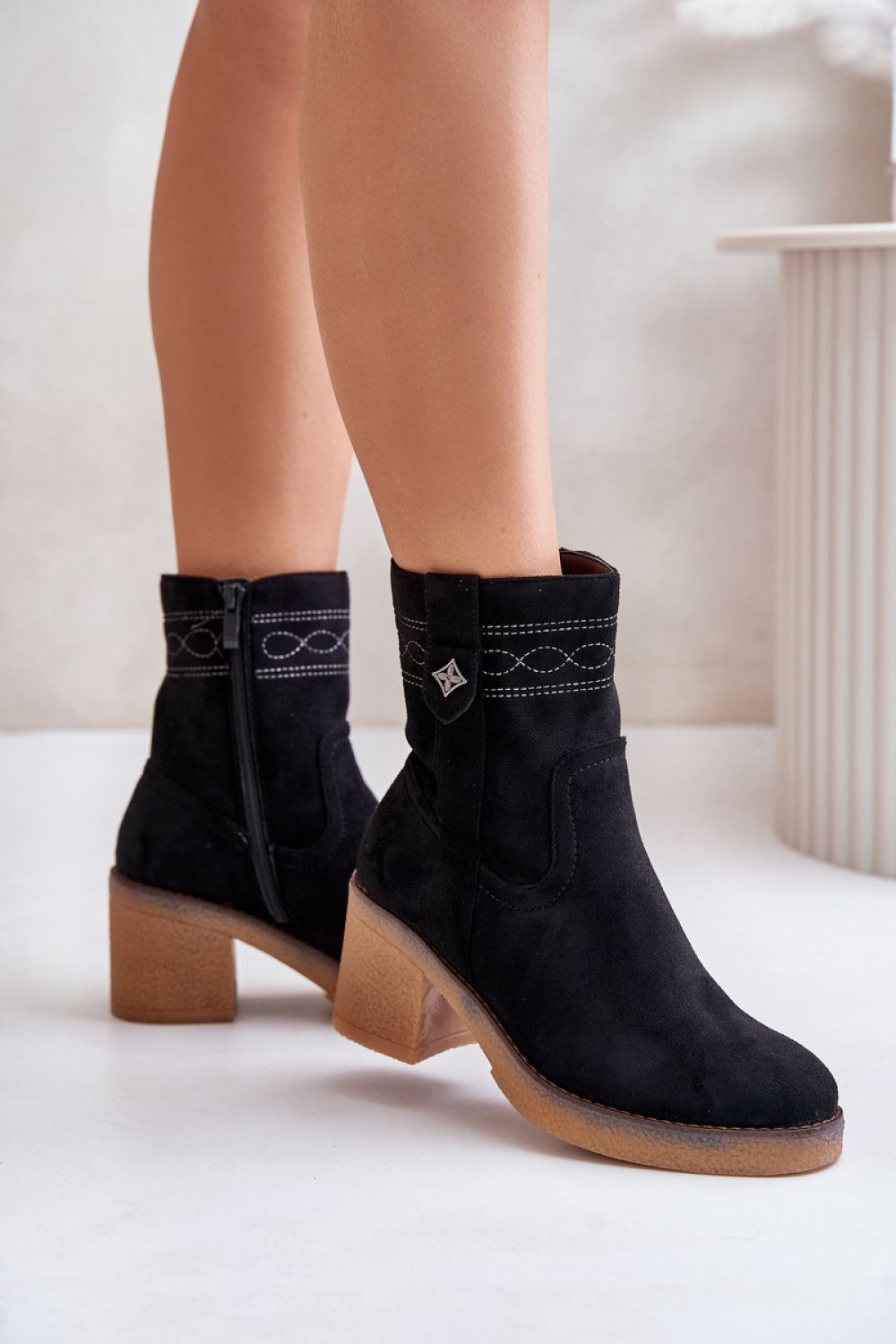Stiefeletten mit Absatz model 201167 Step in style - Afbeelding 3