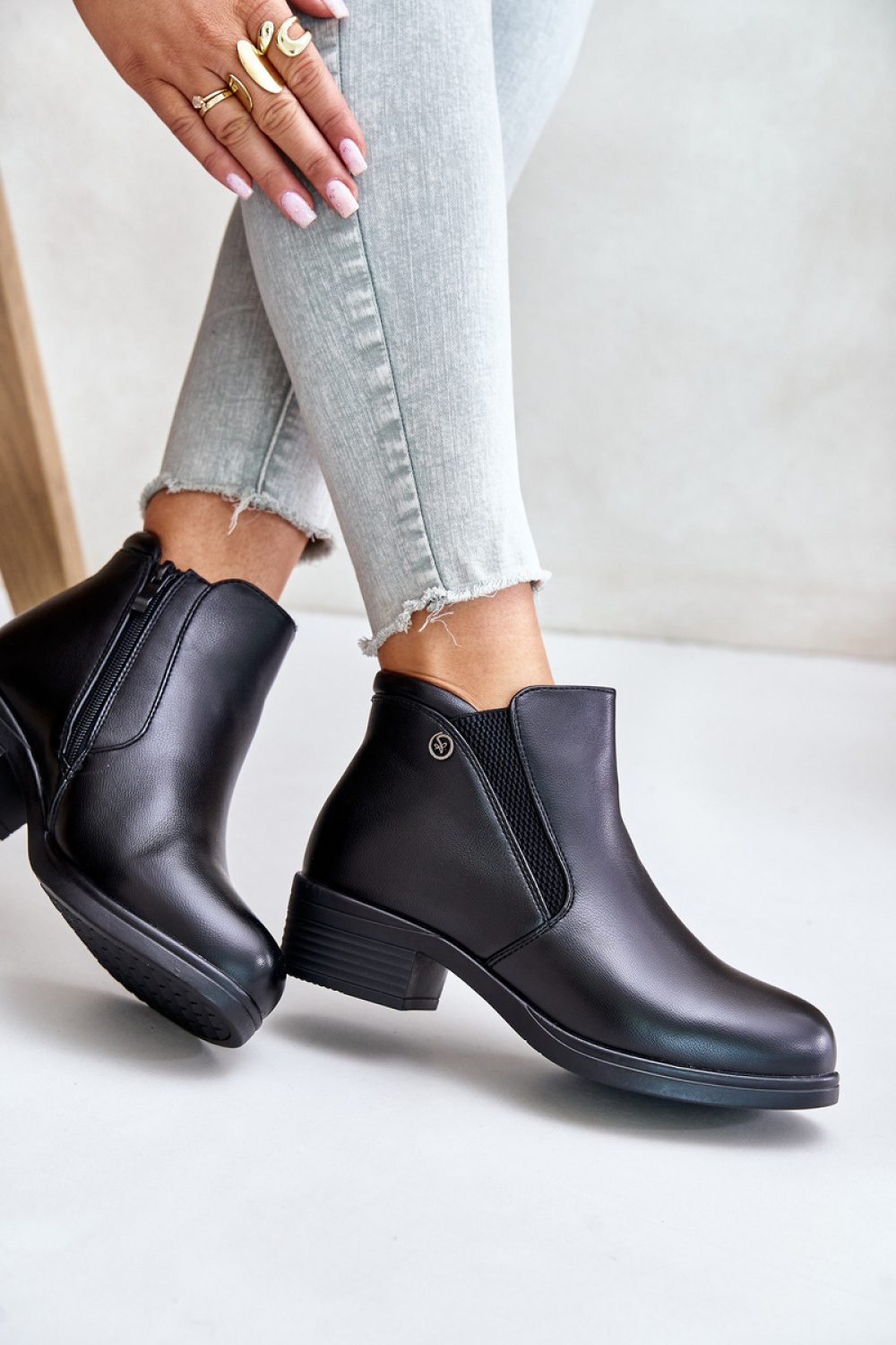 Stiefeletten mit Absatz model 201683 Step in style - Afbeelding 3
