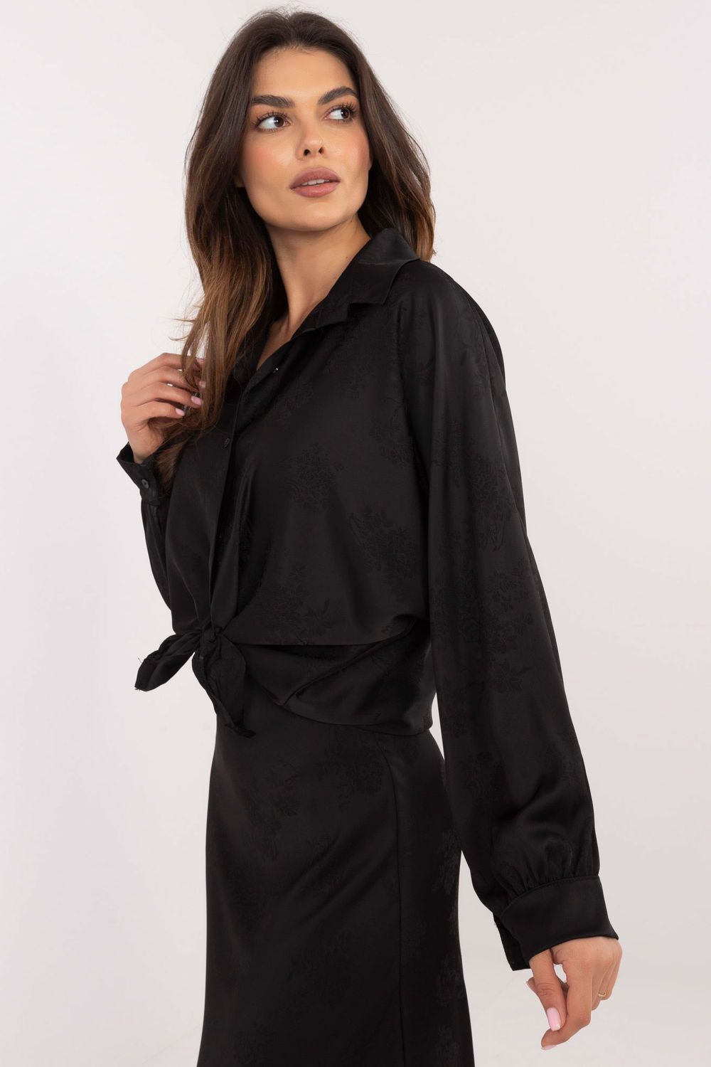 Langarm Hemd model 202534 Italy Moda - Afbeelding 2