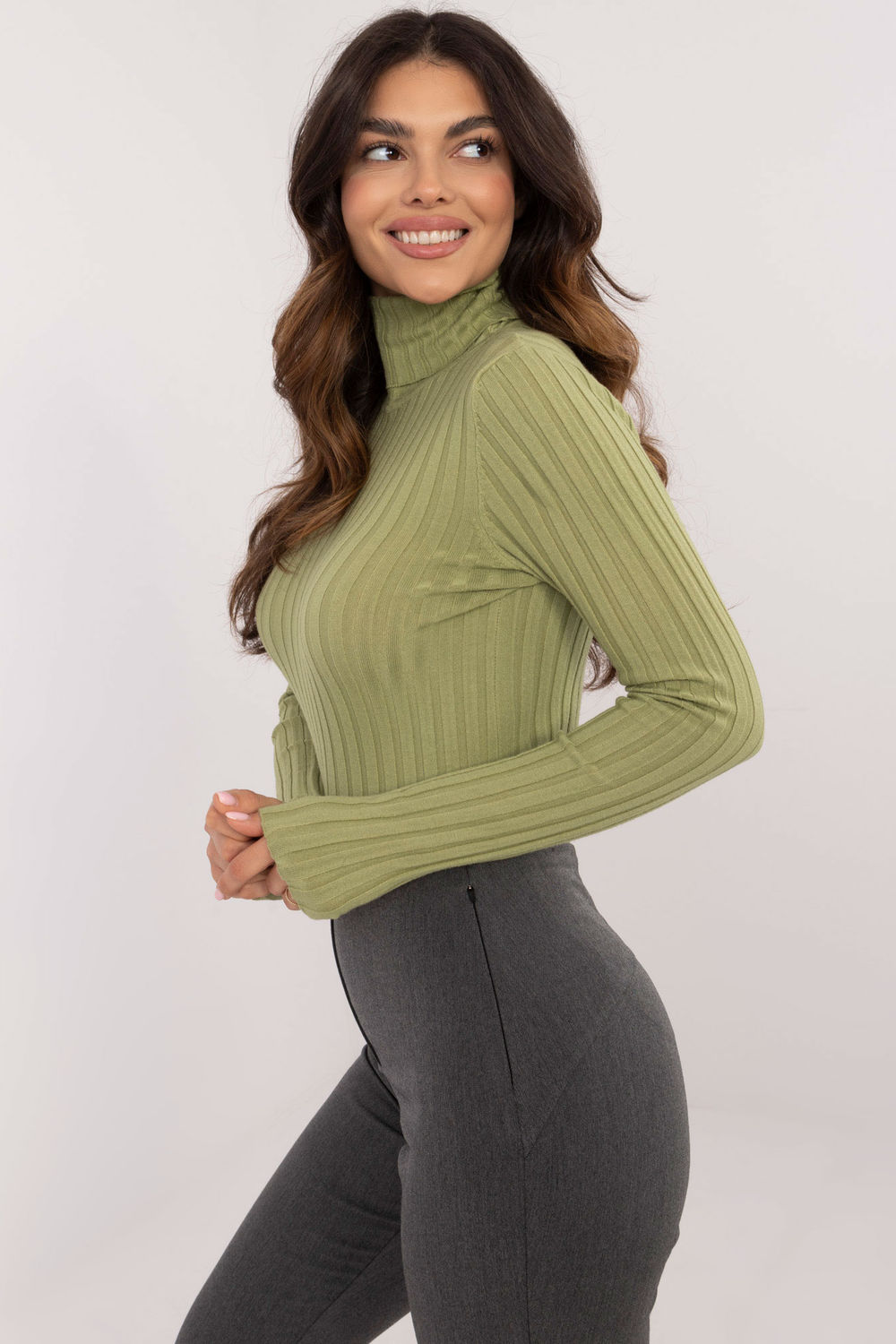 Rollkragenpullover model 203007 Factory Price - Afbeelding 2