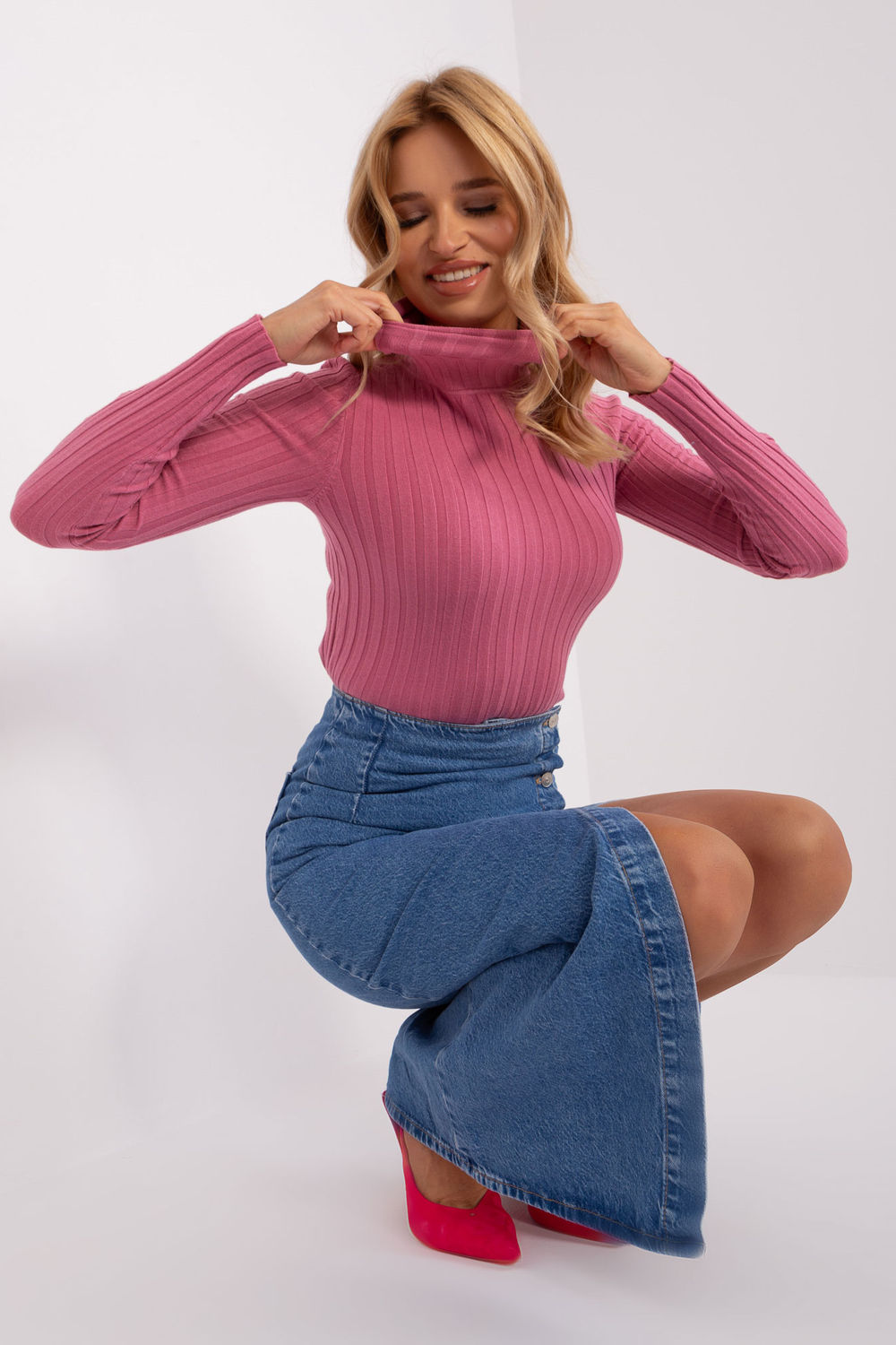 Rollkragenpullover model 203009 Factory Price - Afbeelding 2
