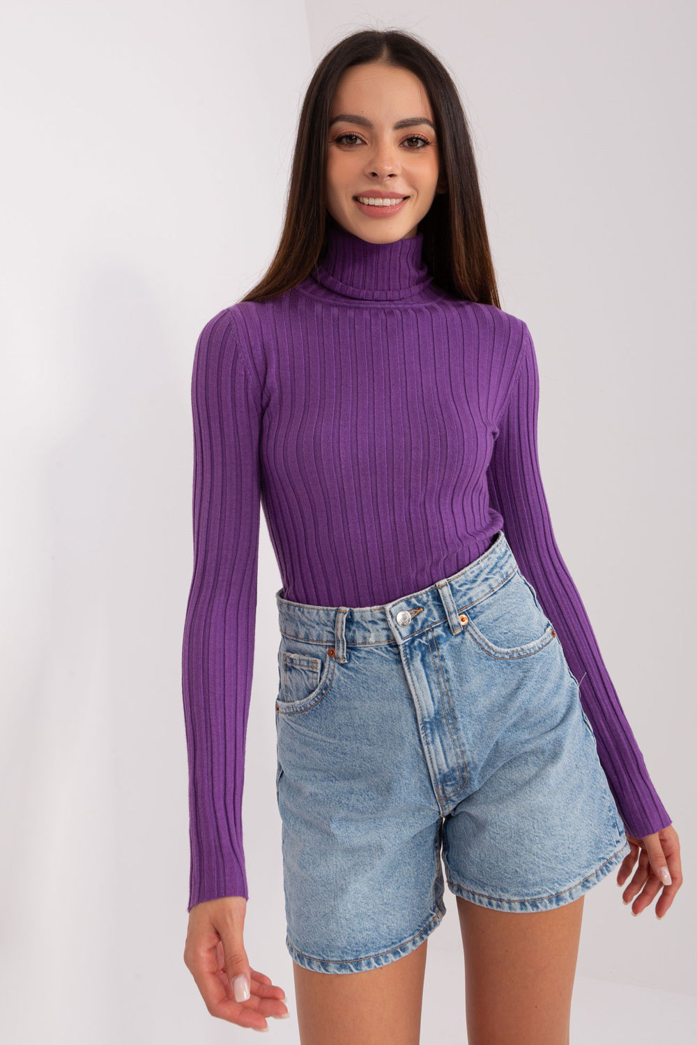 Rollkragenpullover model 203012 Factory Price