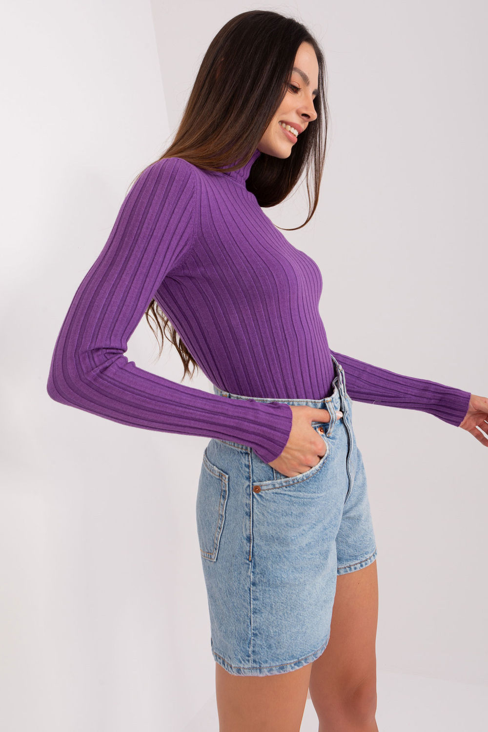 Rollkragenpullover model 203012 Factory Price - Afbeelding 2
