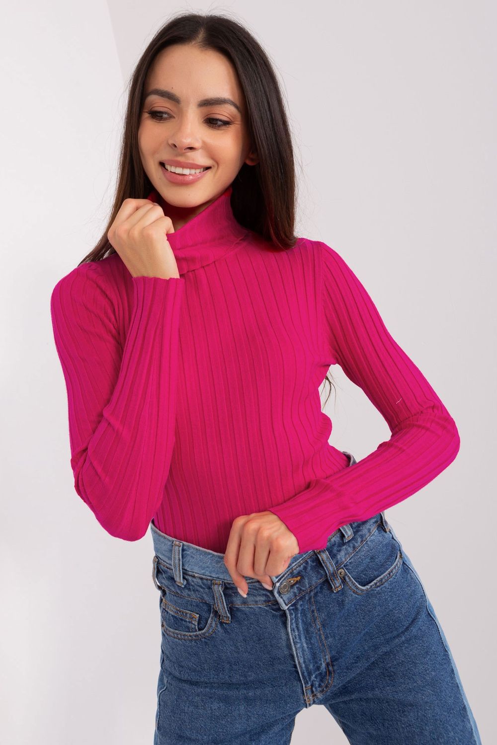 Rollkragenpullover model 203016 Factory Price
