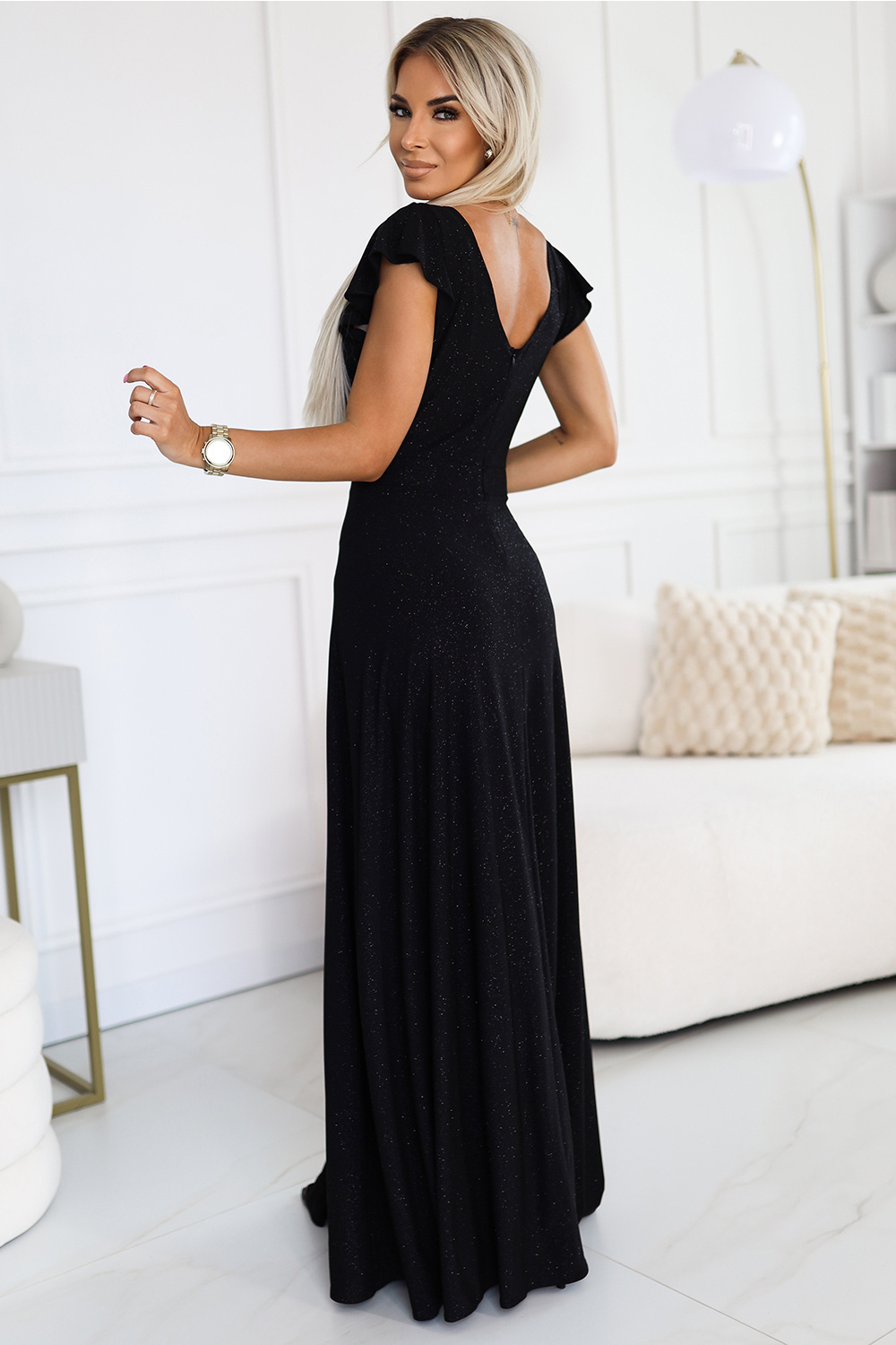 Langes Kleid model 203073 Numoco - Afbeelding 2