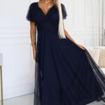 Langes Kleid model 203093 Numoco