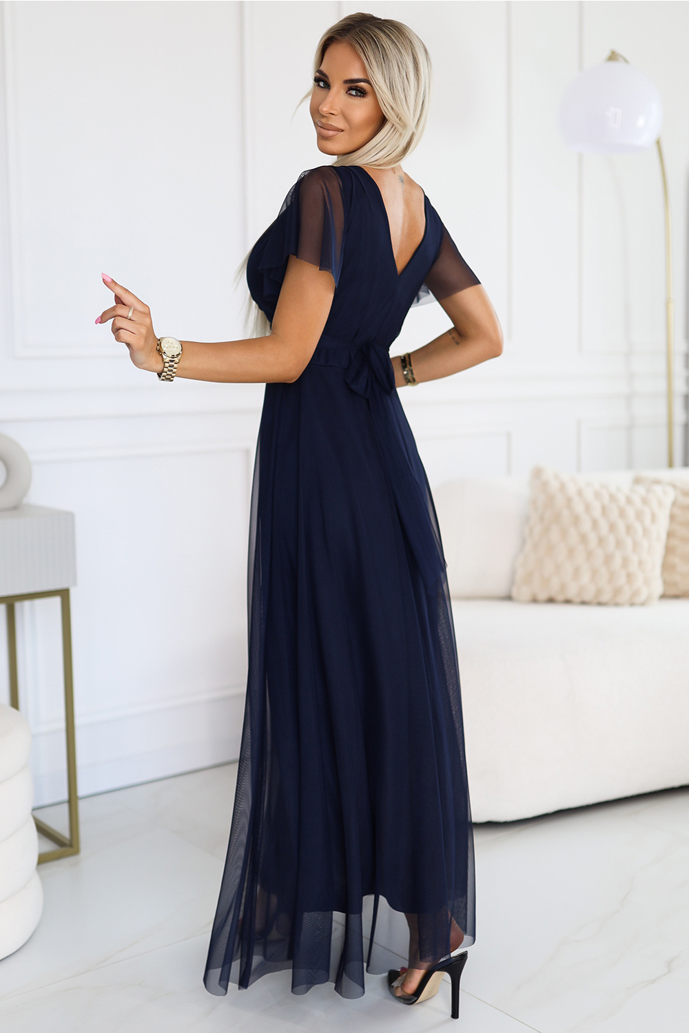 Langes Kleid model 203093 Numoco - Afbeelding 2