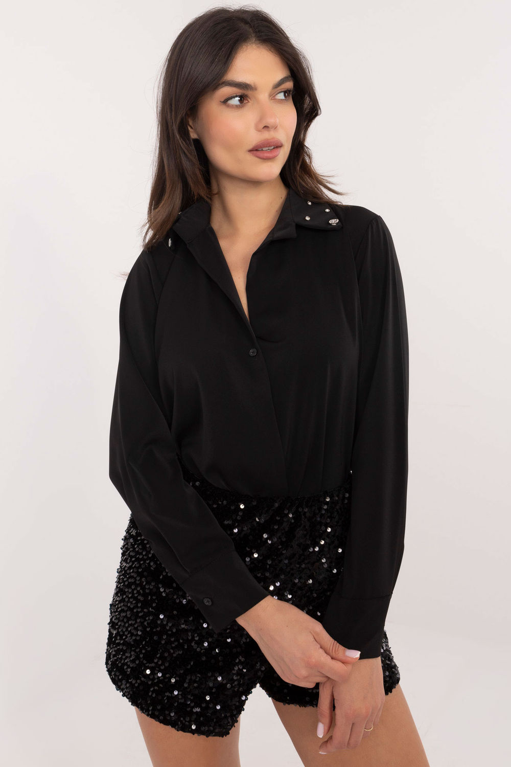 Langarm Hemd model 203102 Italy Moda - Afbeelding 2