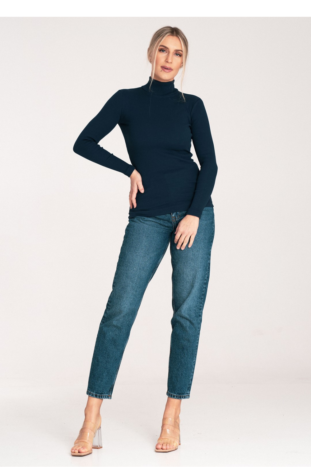 Rollkragenpullover model 203358 Figl - Afbeelding 2