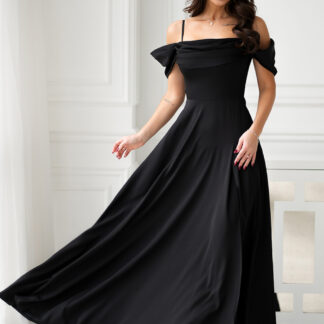 Langes Kleid model 203758 Bicotone