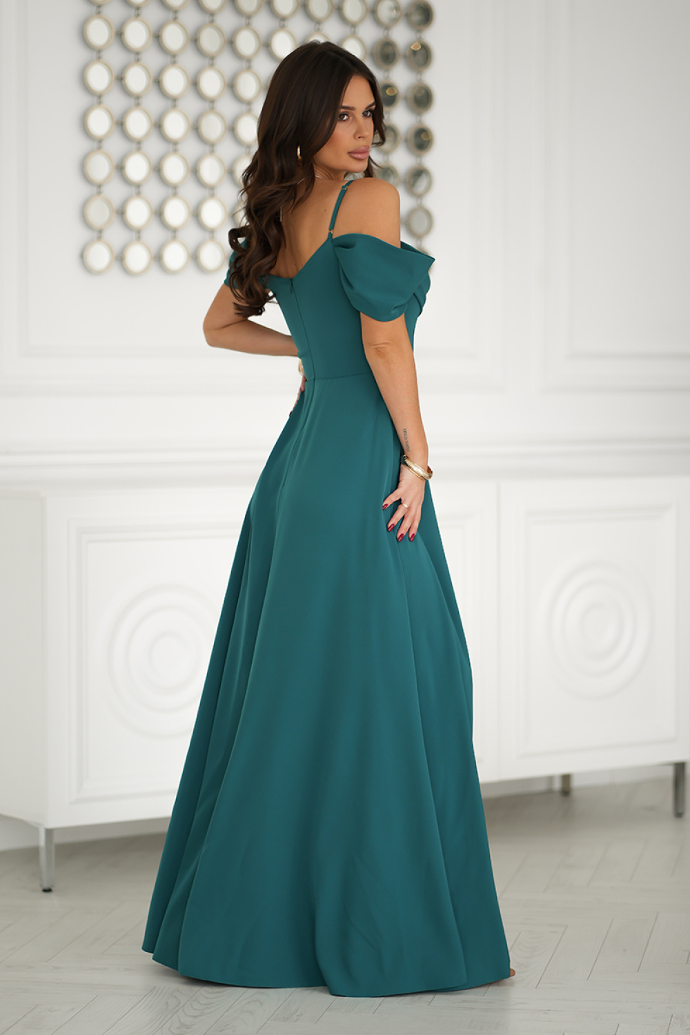 Langes Kleid model 203761 Bicotone - Afbeelding 3