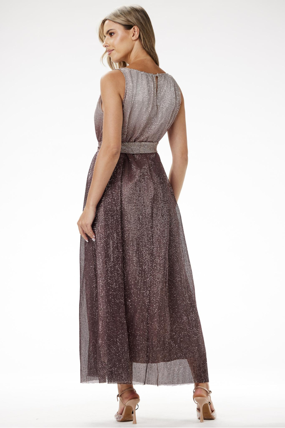 Langes Kleid model 204240 awama - Afbeelding 3