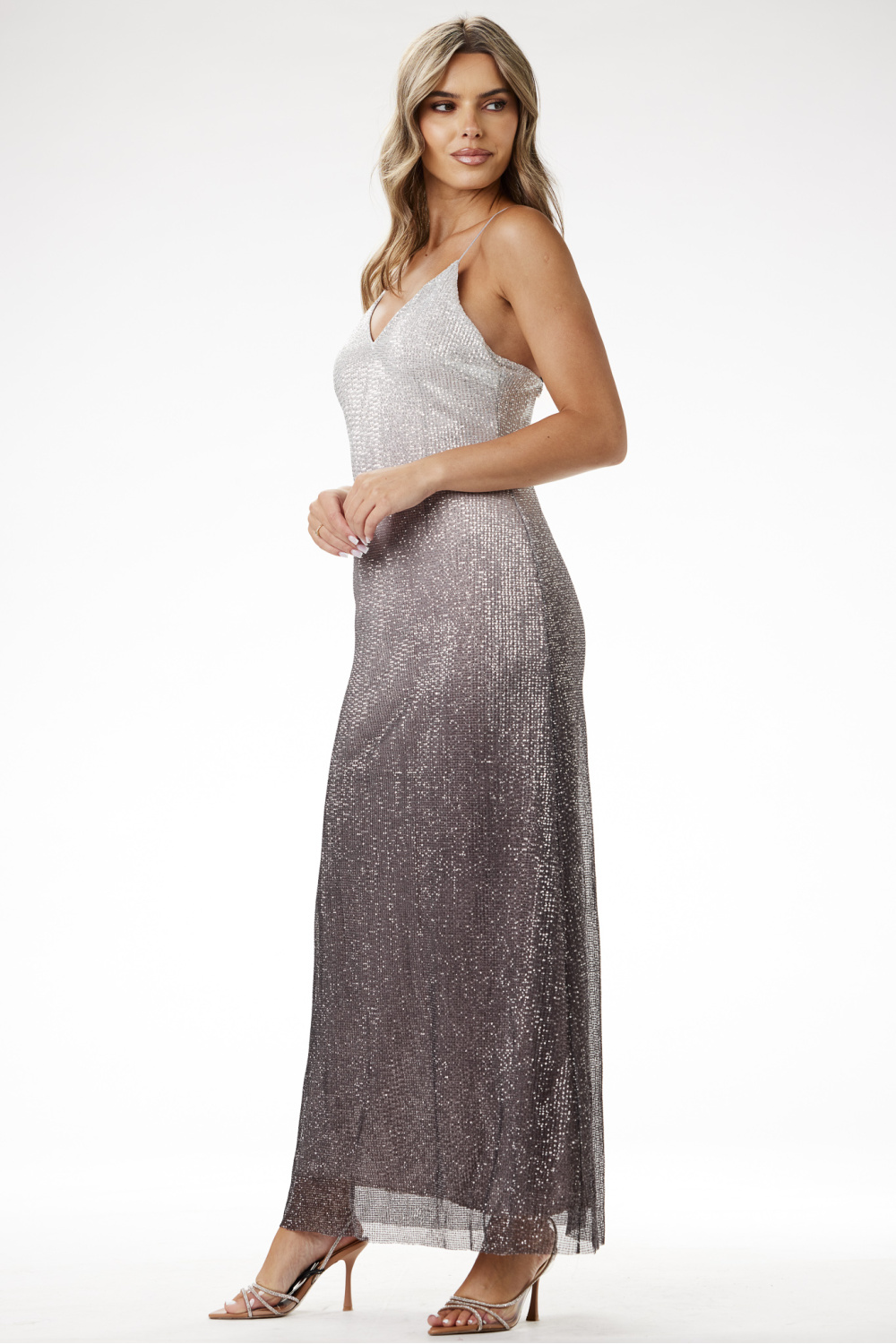 Langes Kleid model 204245 awama - Afbeelding 2