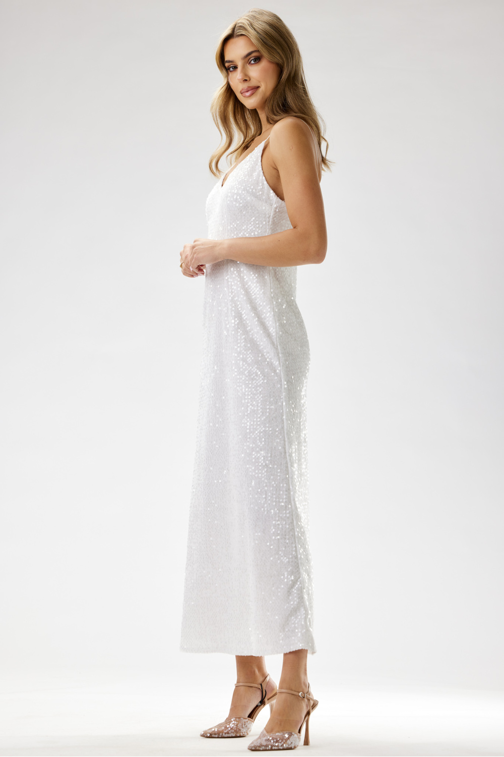 Langes Kleid model 204259 awama - Afbeelding 2