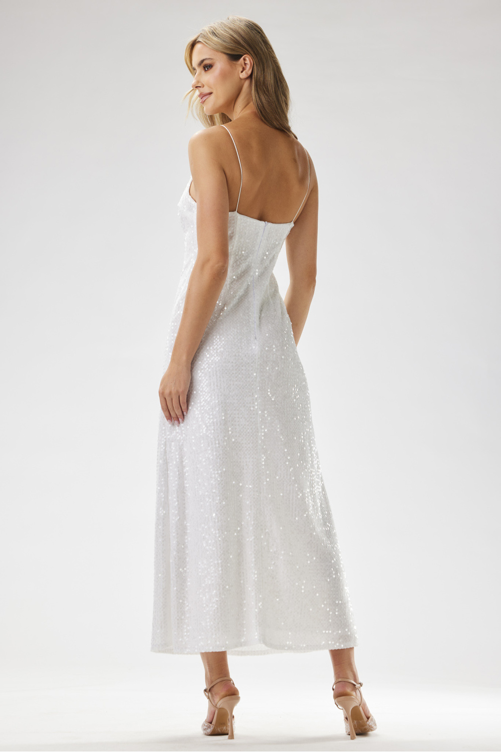 Langes Kleid model 204259 awama - Afbeelding 3