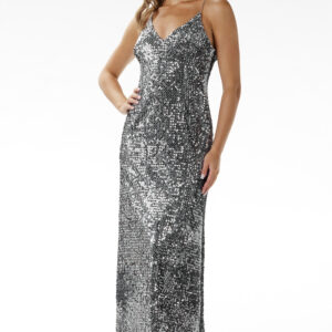 Langes Kleid model 204260 awama