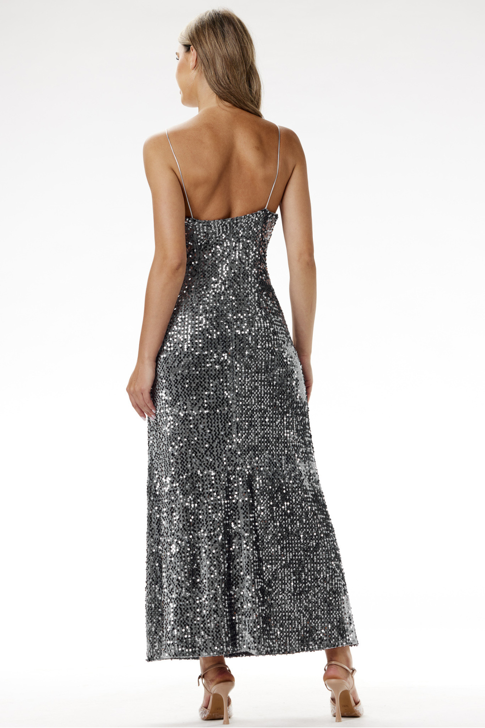 Langes Kleid model 204260 awama - Afbeelding 3