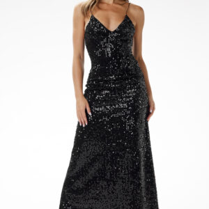 Langes Kleid model 204262 awama