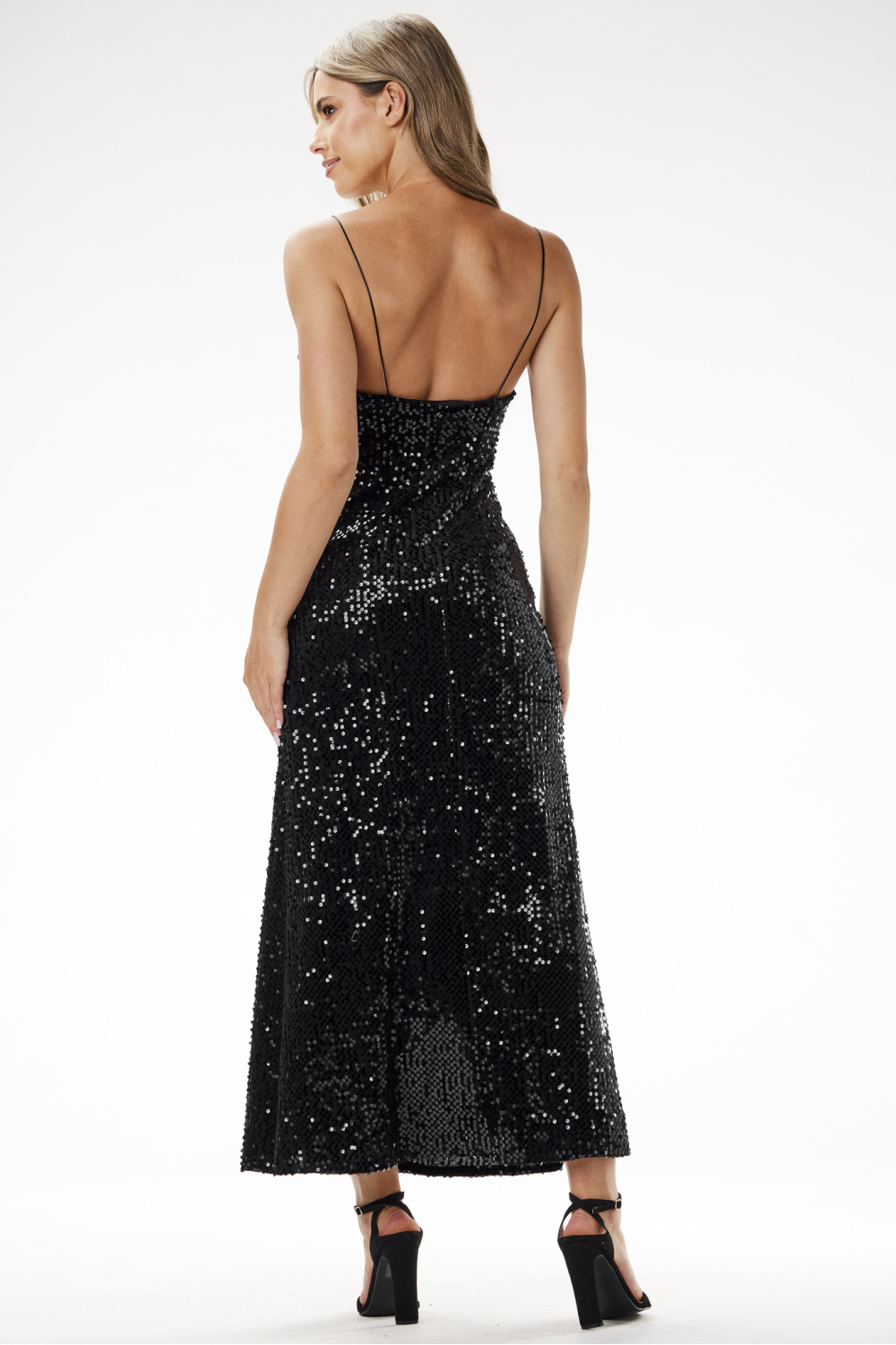 Langes Kleid model 204262 awama - Afbeelding 3