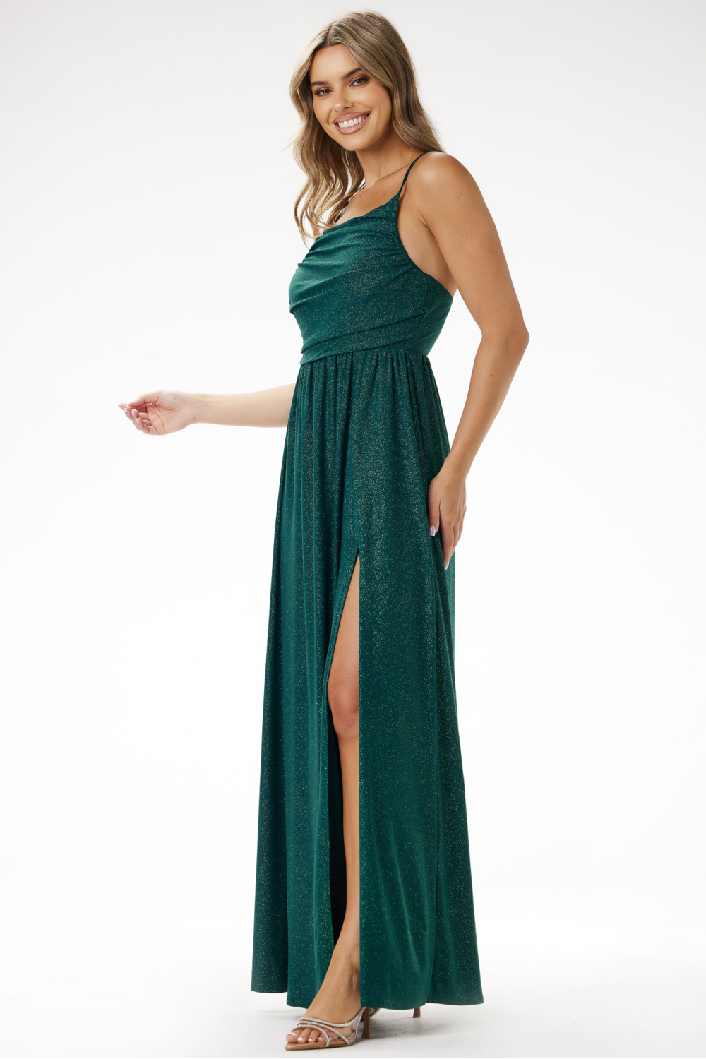 Langes Kleid model 204263 awama - Afbeelding 2