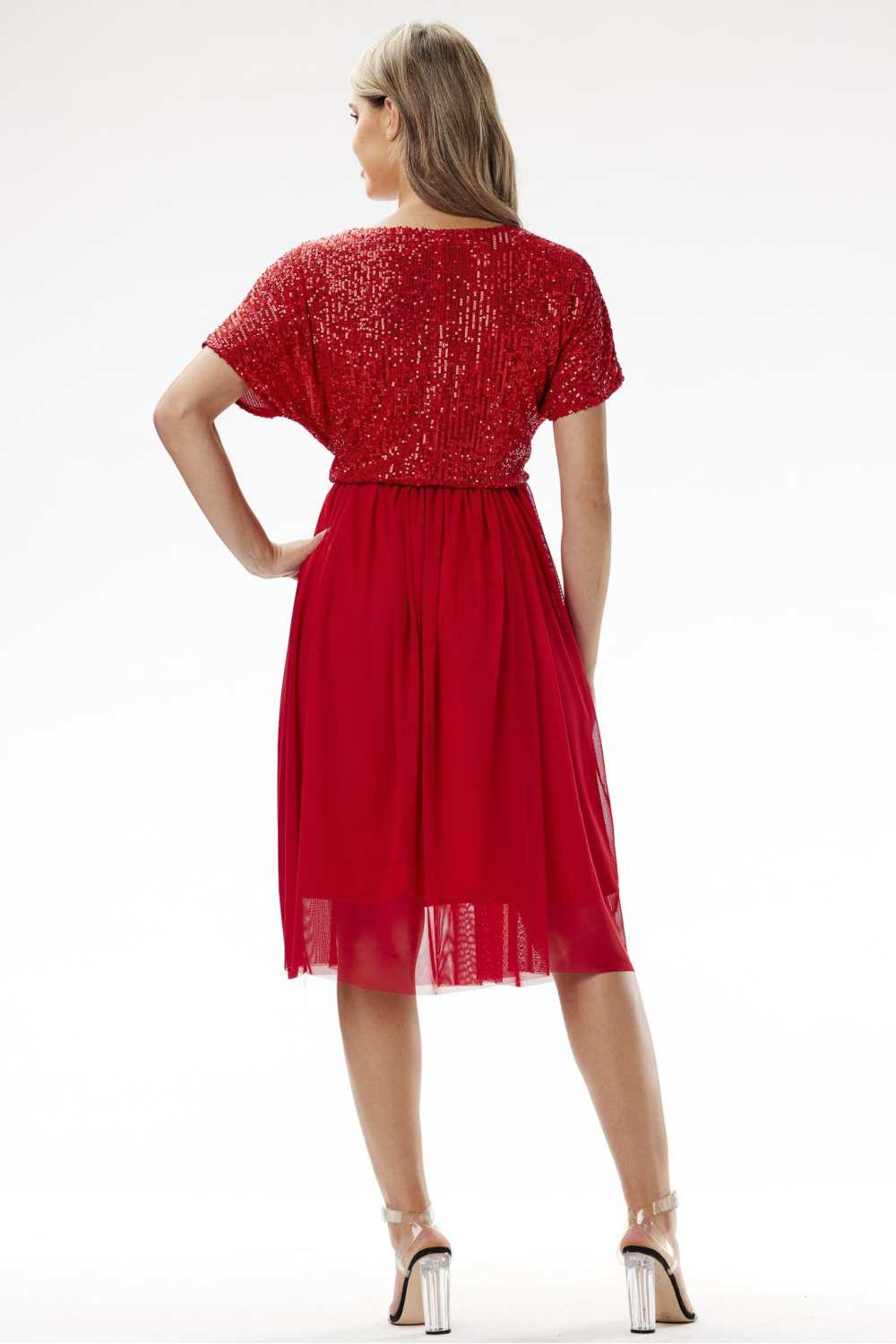 Abendkleid model 204286 awama - Afbeelding 3