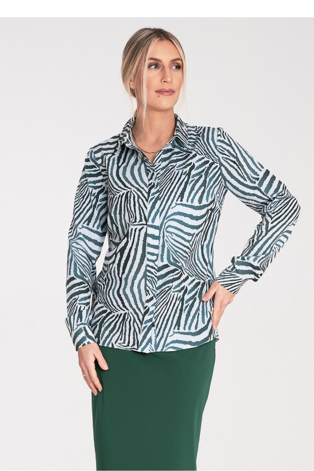 Langarm Hemd model 204302 Figl
