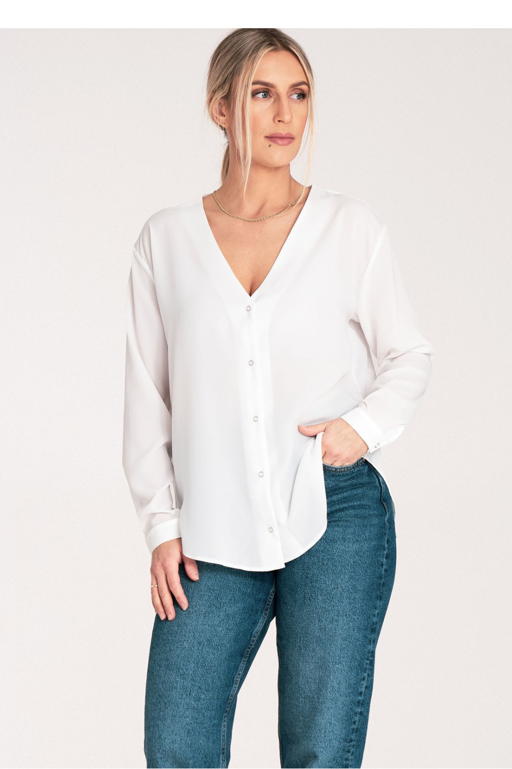 Langarm Hemd model 204326 Figl