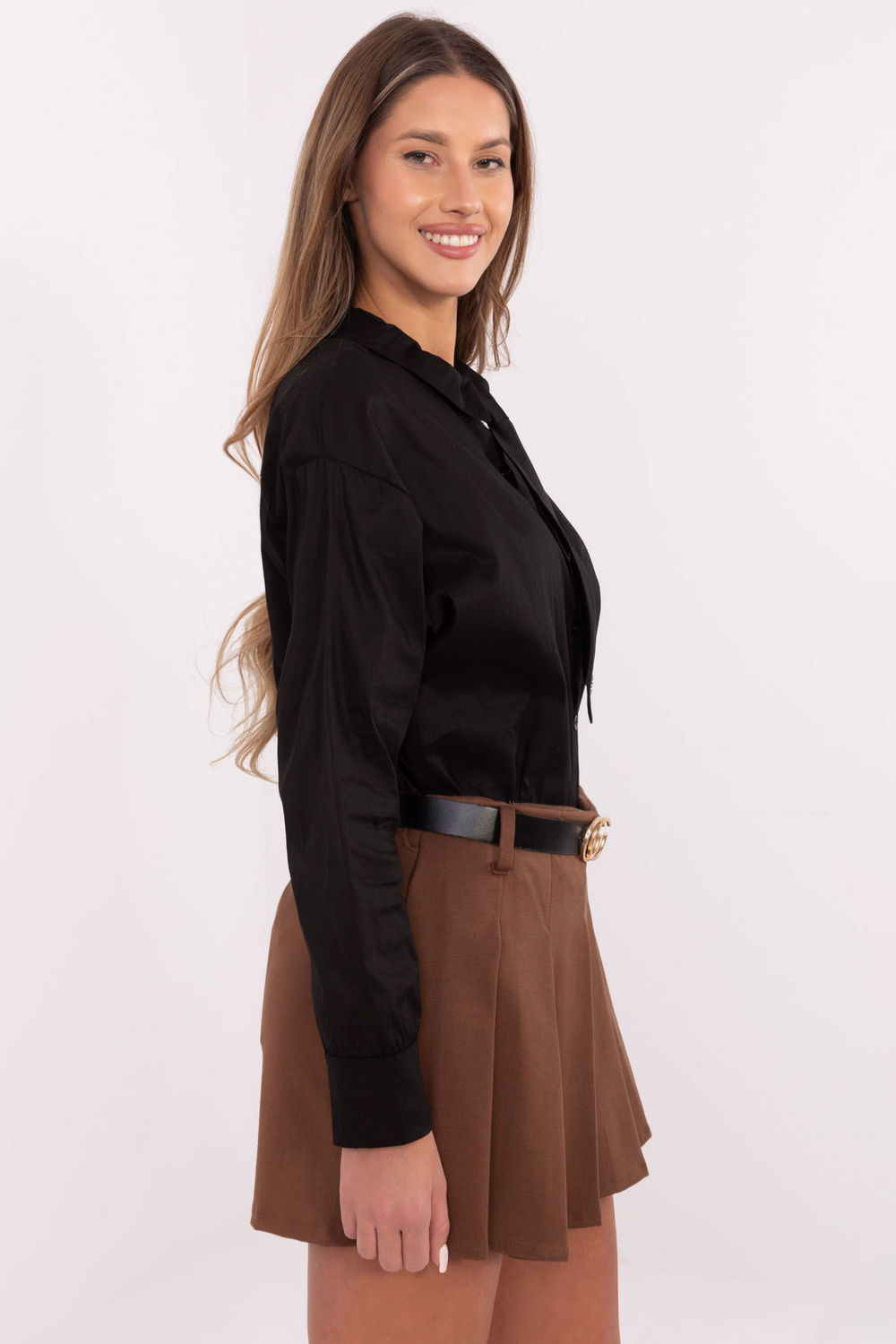 Langarm Hemd model 204397 Italy Moda - Afbeelding 2