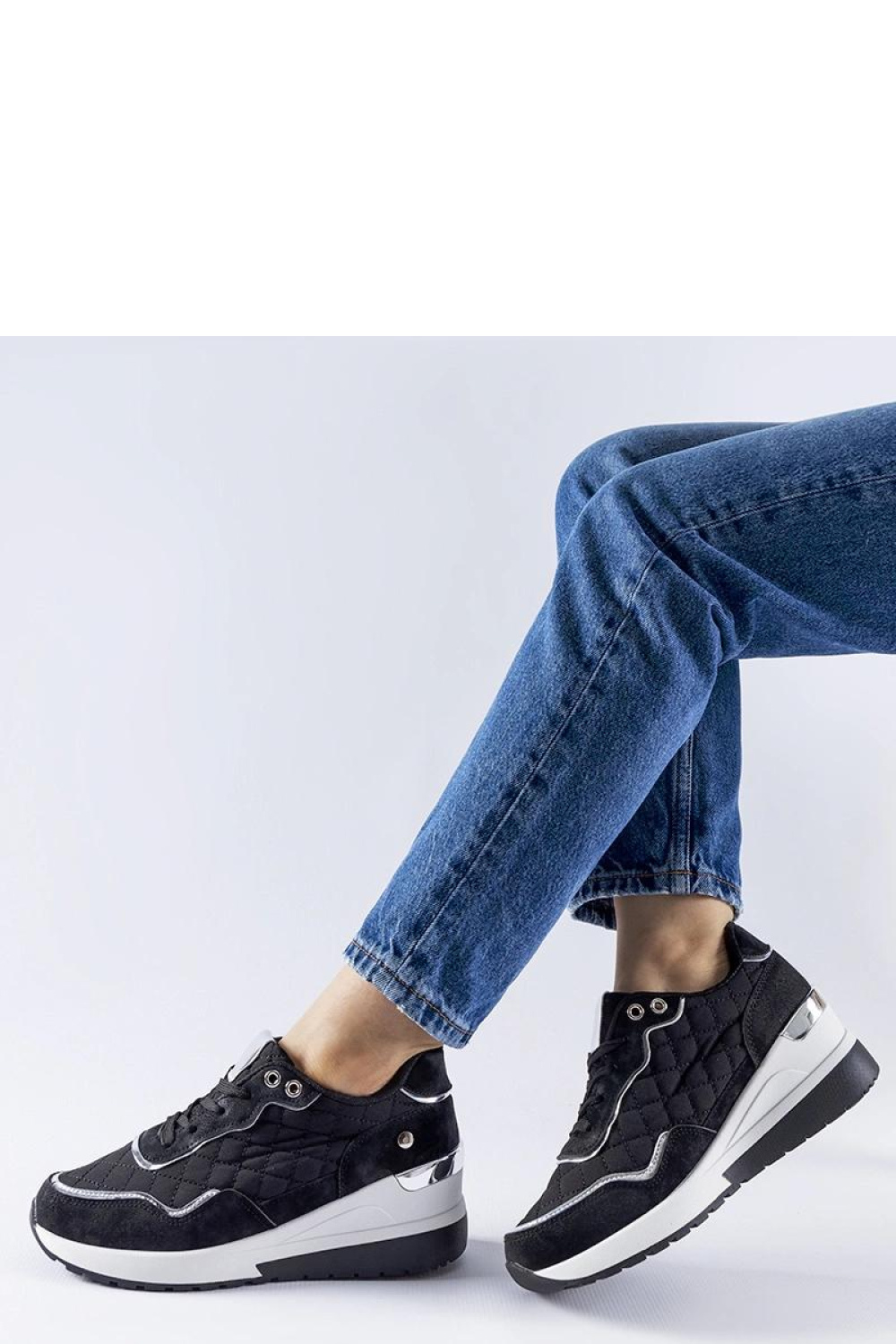 Sportliche Schuhe mit Keilabsatz model 207620 Solea - Afbeelding 3