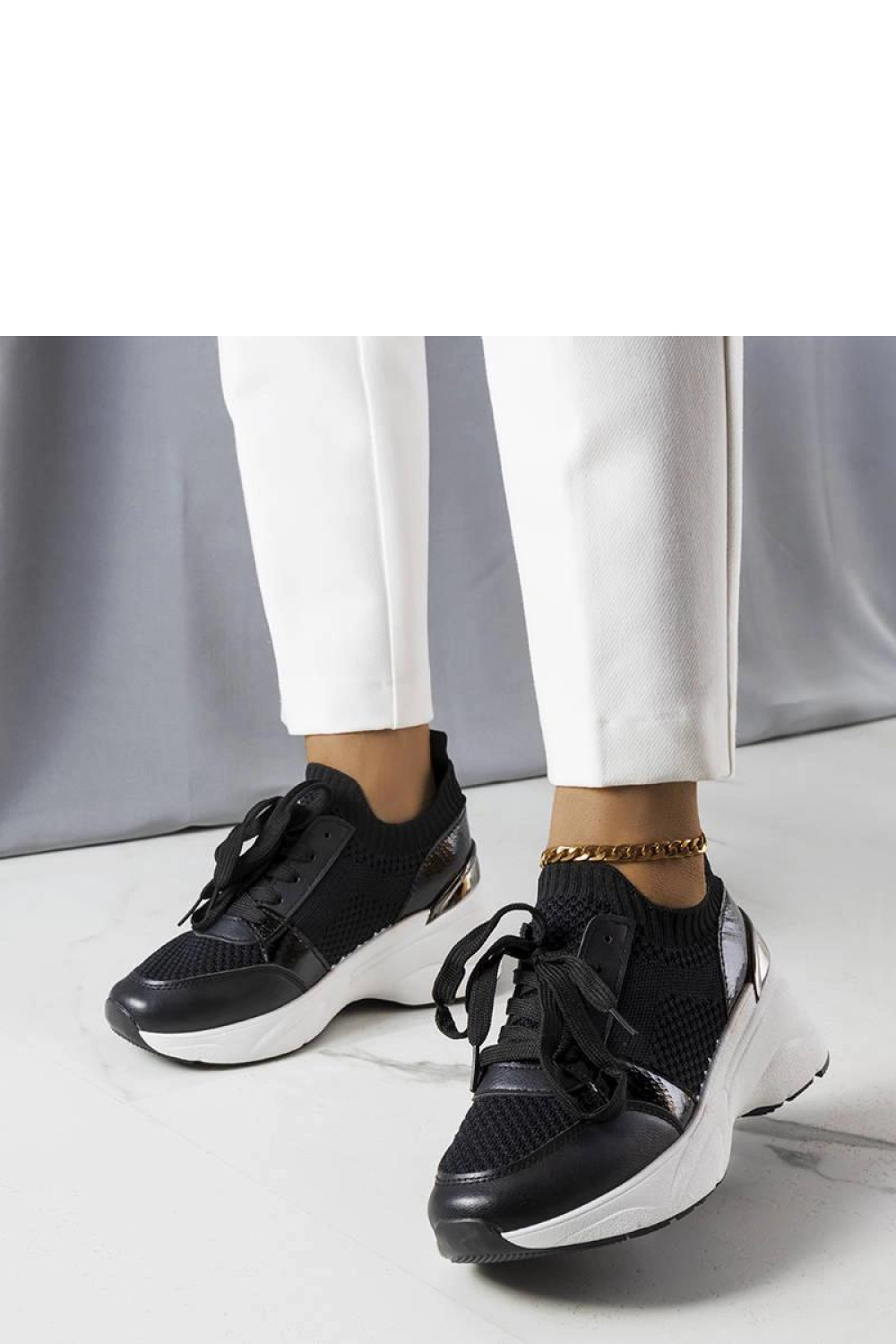 Sportliche Schuhe mit Keilabsatz model 207993 Solea - Afbeelding 2