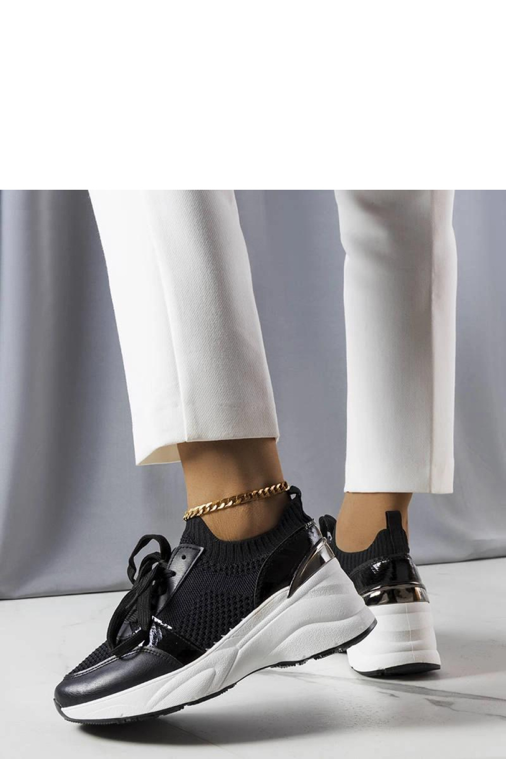 Sportliche Schuhe mit Keilabsatz model 207993 Solea - Afbeelding 3