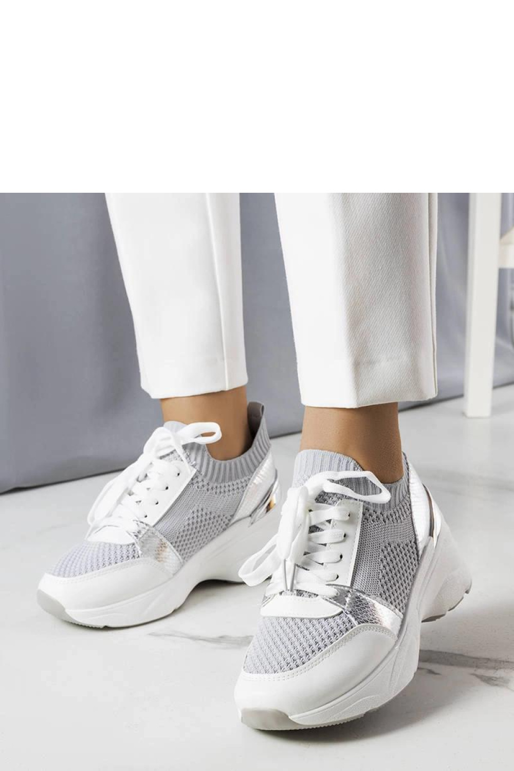 Sportliche Schuhe mit Keilabsatz model 207995 Solea - Afbeelding 2
