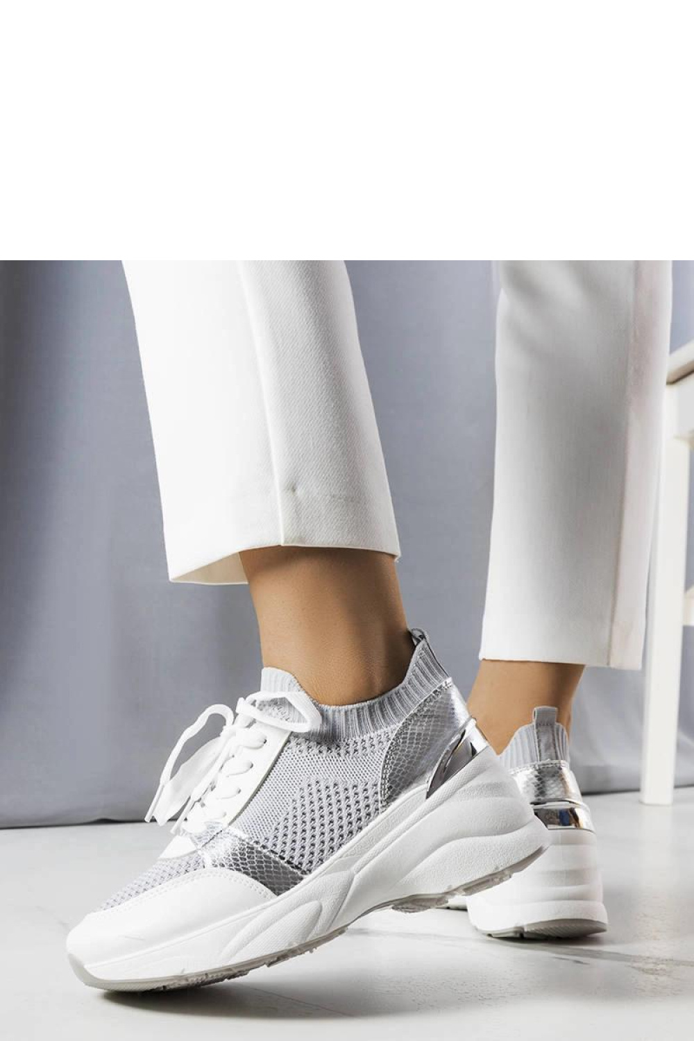 Sportliche Schuhe mit Keilabsatz model 207995 Solea - Afbeelding 3