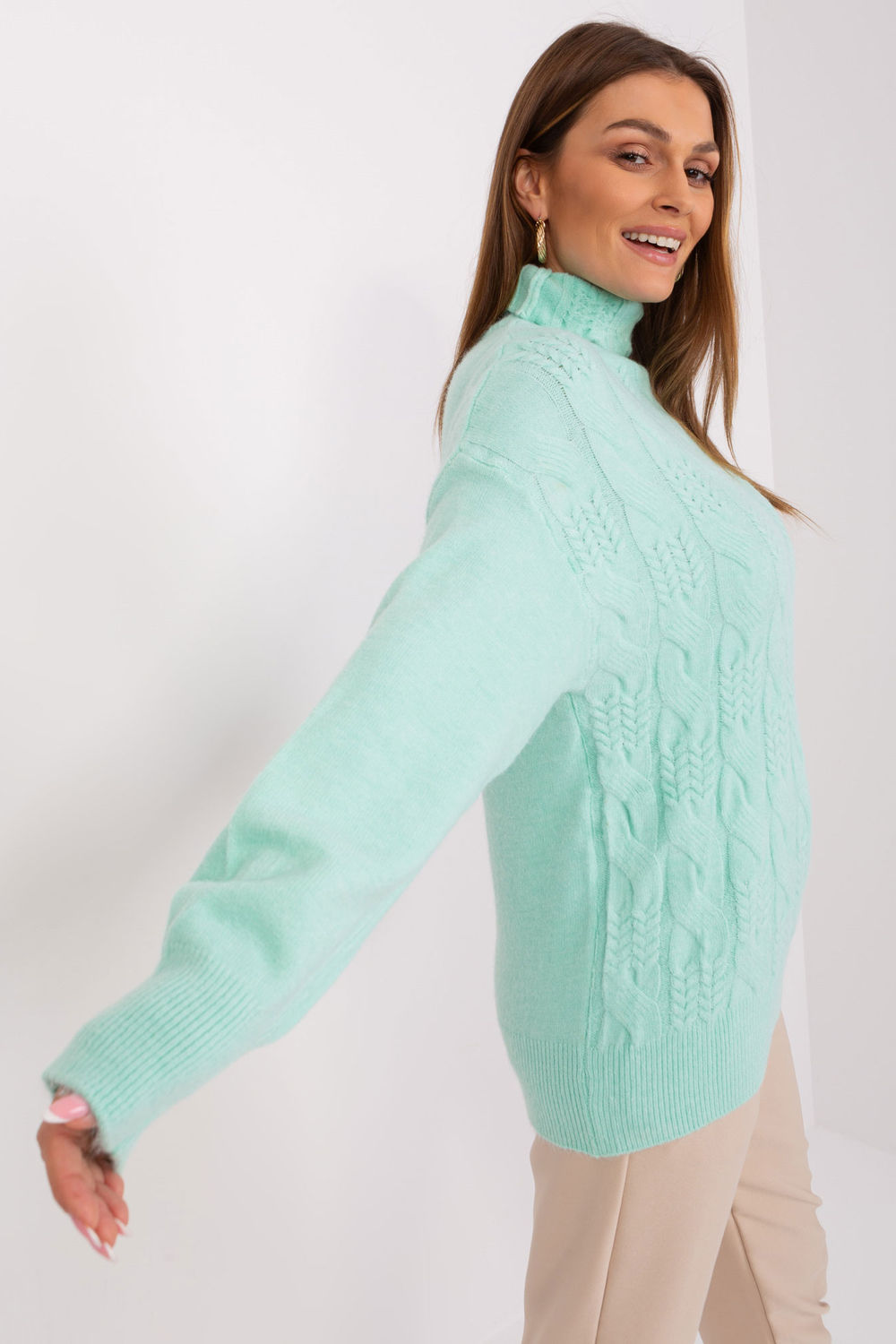 Rollkragenpullover model 208314 AT - Afbeelding 2