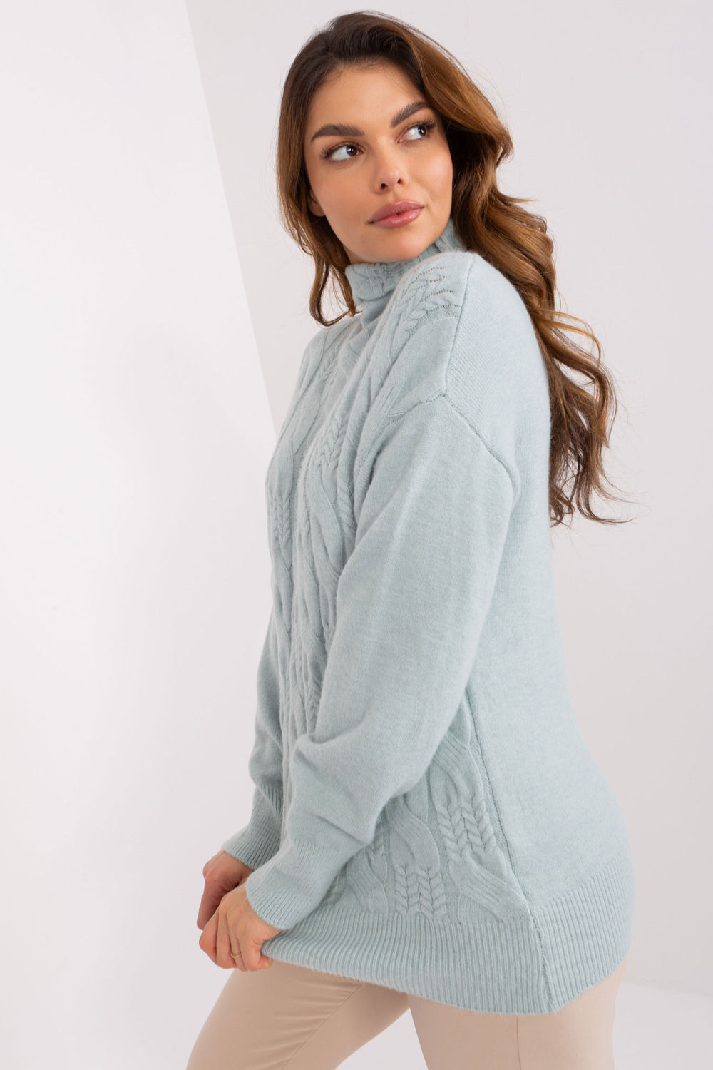 Rollkragenpullover model 208315 AT - Afbeelding 2
