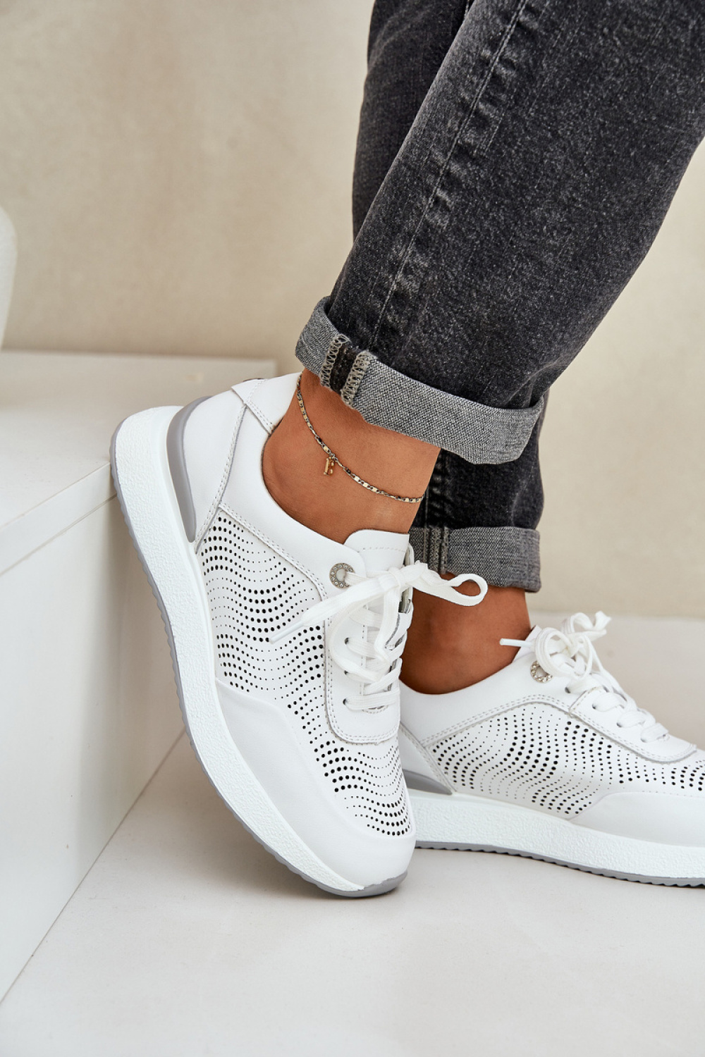 Sportliche Schuhe auf Plattform model 209059 Step in style - Afbeelding 3