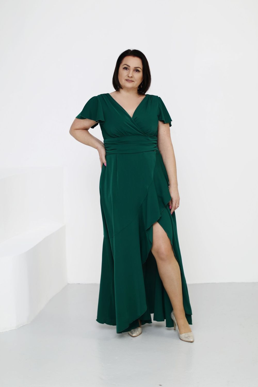 Langes Kleid model 209673 Jersa