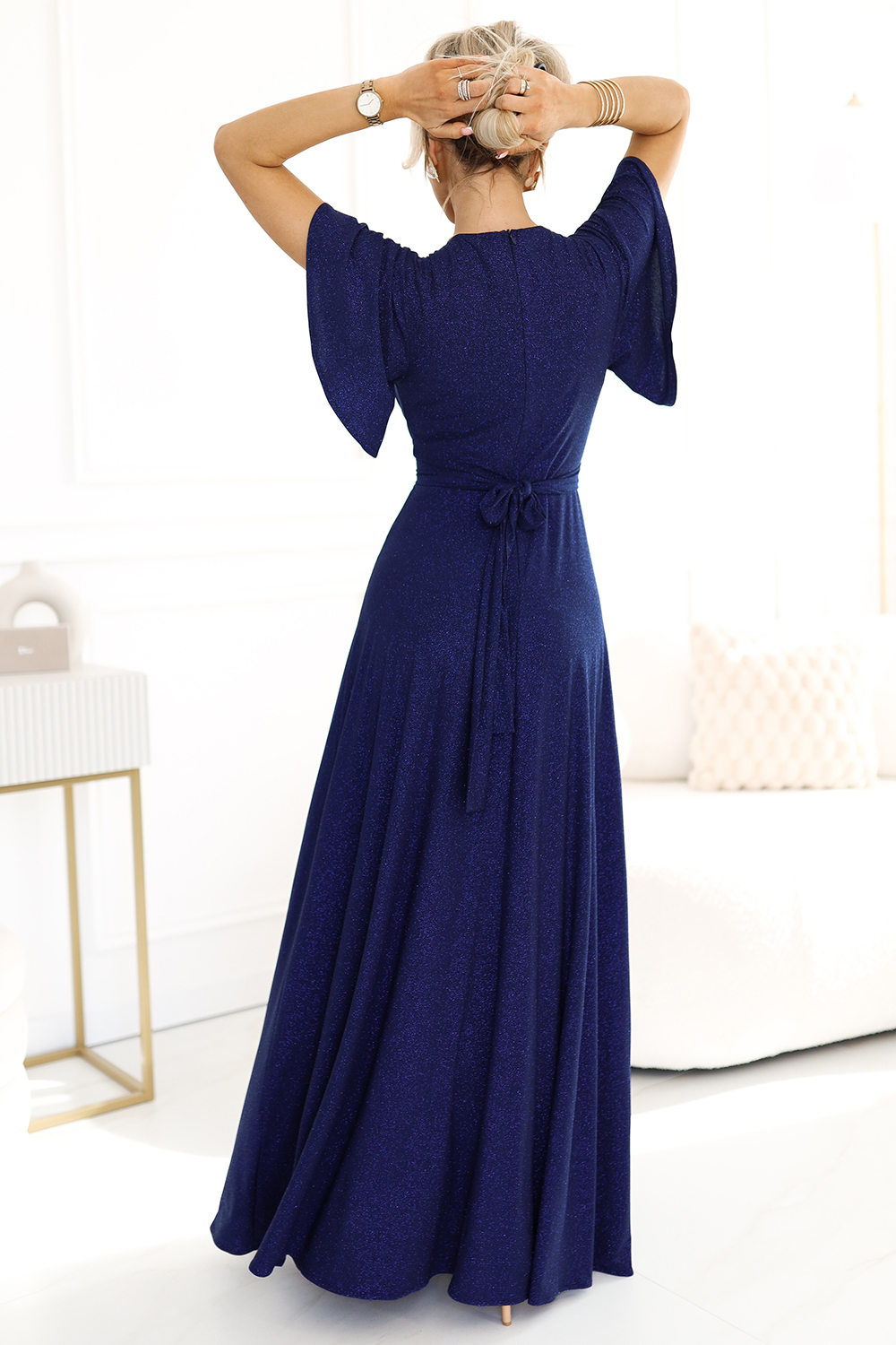 Langes Kleid model 210092 Numoco - Afbeelding 2
