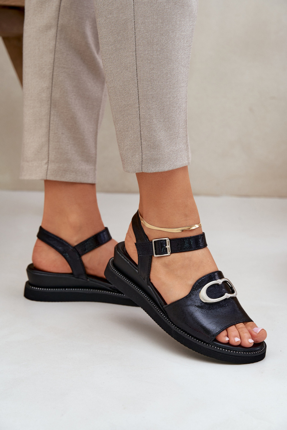 Keilabsatz Sandalen model 210145 Step in style - Afbeelding 3