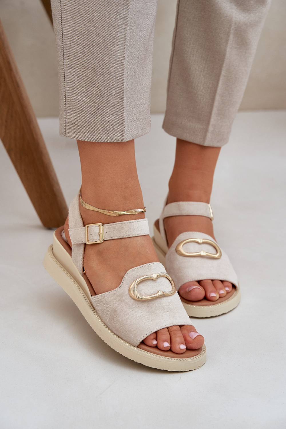 Keilabsatz Sandalen model 210146 Step in style - Afbeelding 3
