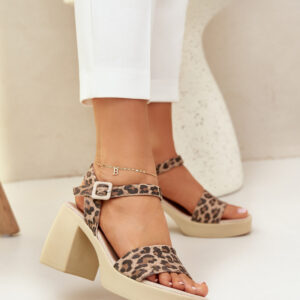 Sandalen mit Absatz model 210703 Step in style