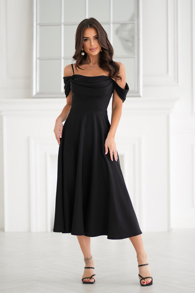 Abendkleid model 210735 Bicotone