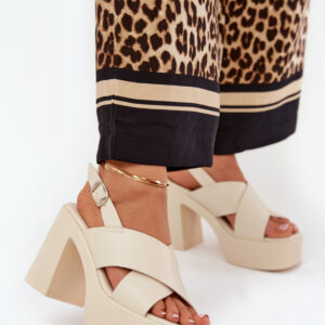 Sandalen mit Absatz model 210800 Step in style