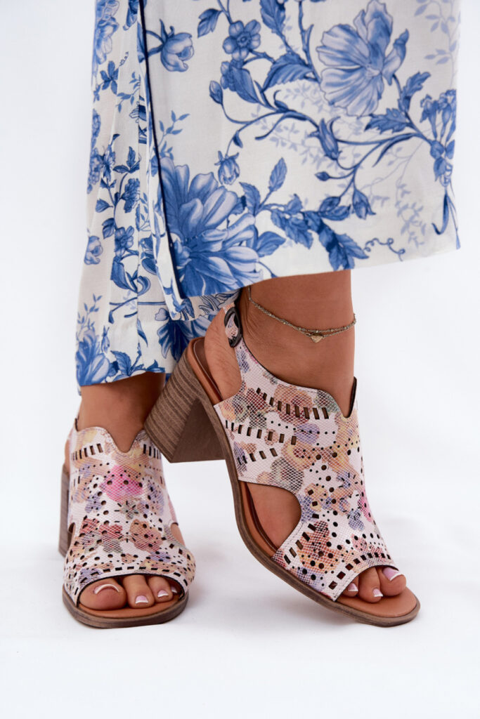 Sandalen mit Absatz model 211363 Step in style