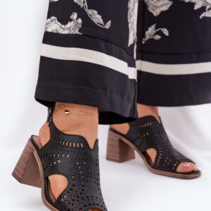 Sandalen mit Absatz model 211365 Step in style