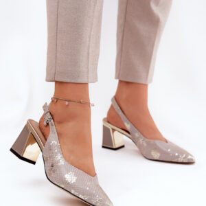 Sandalen mit Absatz model 211372 Step in style