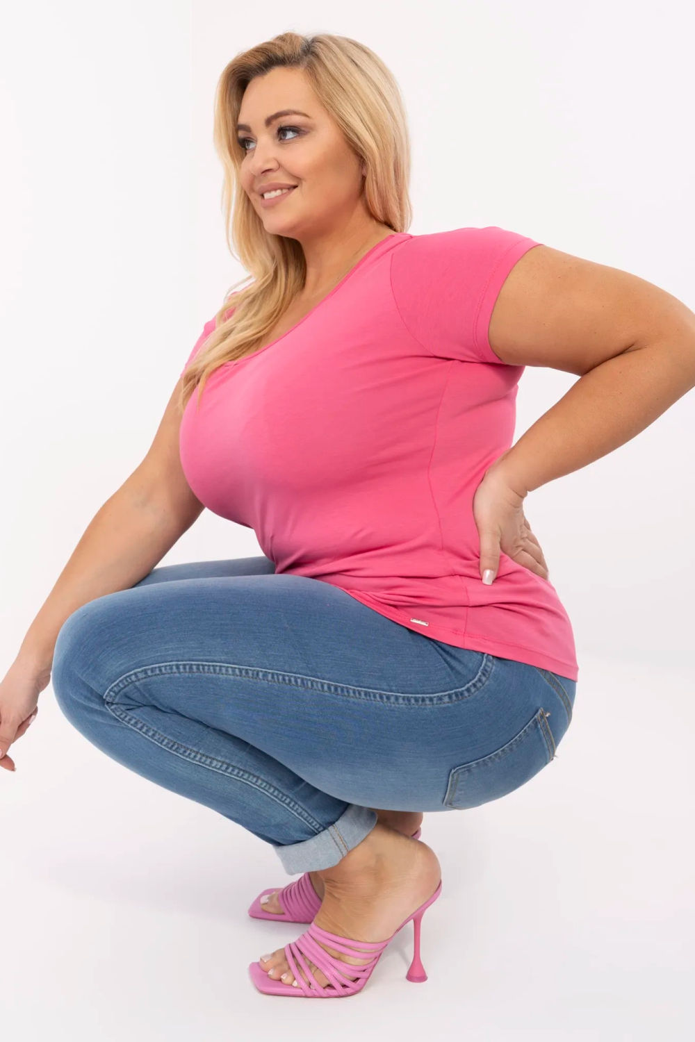Plus-Size T-shirt model 211768 Relevance - Afbeelding 4